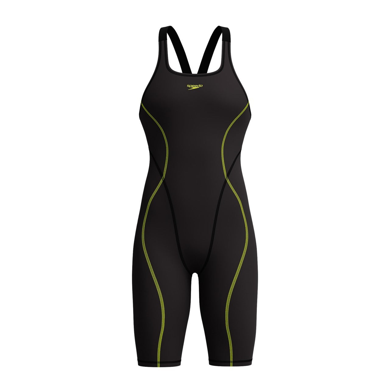 Speedo Women's Fastskin HyperSpark Openback Kneeskin Tech Suit  Technical Swimsuits  Speedo