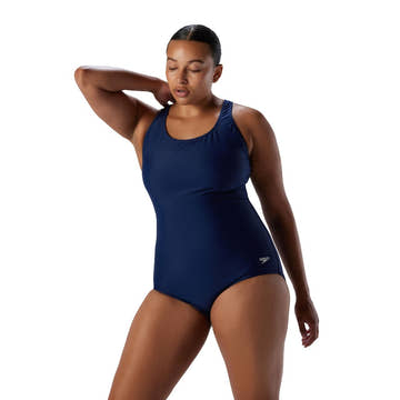 Speedo Ultraback Moderate Long Torso One Piece Swimsuit  One Piece Swimsuits  Speedo