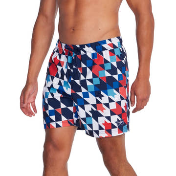 Speedo Print Redondo Edge Volley 17 Inches  Boardshorts  Speedo