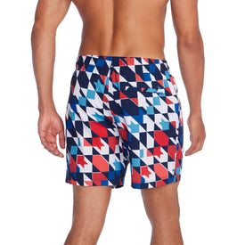 Speedo Print Redondo Edge Volley 17 Inches  Boardshorts  Speedo