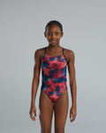 Tyr Girls' Cutoutfit Swimsuit - Starhex  One Piece Swimsuits  Tyr