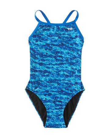 TYR Girls Agran Diamondfit One Piece Swimsuit  Girls One Piece  Tyr