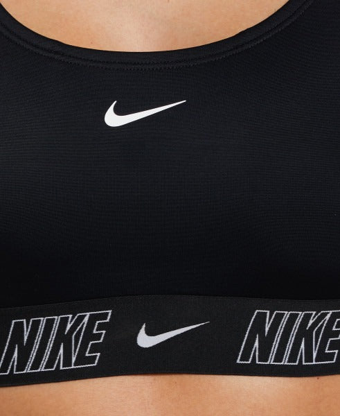 Nike Women Fusion Logo Tape Racerback Bikini Top  Bikini Top  Nike