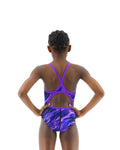TYR Girls' Swimsuit Cadence Diamondfit  Competition Swimsuits  Tyr