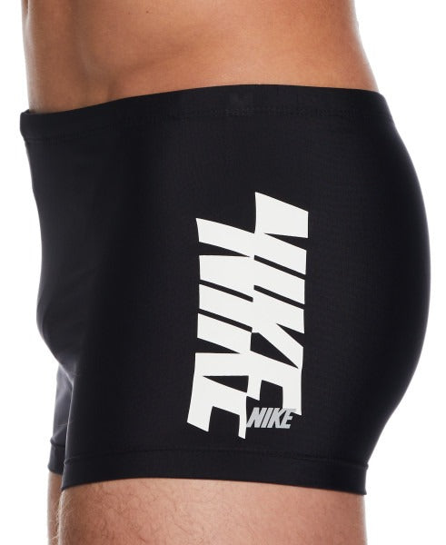 Nike Shift Logo Square Leg One Piece Bottom  Men's Square-Leg Swimsuits  Nike