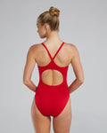 TYR Women's Durafast Elite Solid Diamondfit One Piece Swimsuit  Swim Team Prints  Tyr