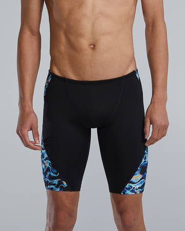 TYR Durafast Elite Men's Blade Splice Jammer Swimsuit  Swim Team Prints  Tyr