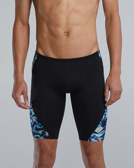 TYR Durafast Elite Men's Blade Splice Jammer Swimsuit  Swim Team Prints  Tyr