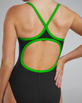TYR Women's One Piece Swimsuit Hexa Durafast Elite Diamondfit  Team Solid  Tyr