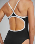 TYR Women's One Piece Swimsuit Hexa Durafast Elite Diamondfit  Team Solid  Tyr