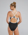 TYR Women's One Piece Swimsuit Hexa Durafast Elite Diamondfit  Team Solid  Tyr