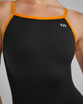 TYR Women's One Piece Swimsuit Hexa Durafast Elite Diamondfit  Team Solid  Tyr