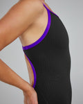 TYR Women's One Piece Swimsuit Hexa Durafast Elite Diamondfit  Team Solid  Tyr