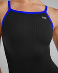 TYR Women's One Piece Swimsuit Hexa Durafast Elite Diamondfit  Team Solid  Tyr