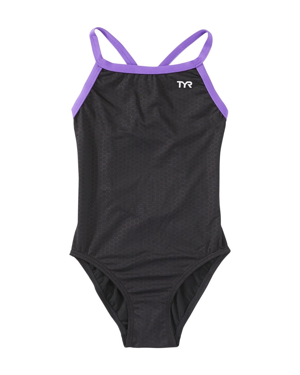 TYR Durafast Elite Girls' Diamondfit One Piece Swimsuit - Hexa  Girls One Piece  Tyr