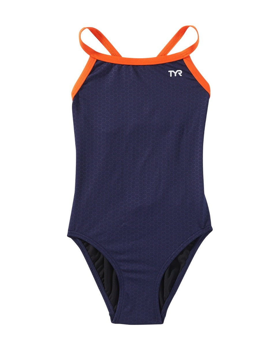 TYR Durafast Elite Girls' Diamondfit One Piece Swimsuit - Hexa  Girls One Piece  Tyr