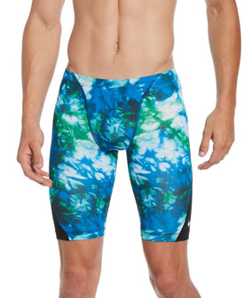 Nike Men's Hydrastrong Tie-dye Jammer  Swim Team Prints  Nike