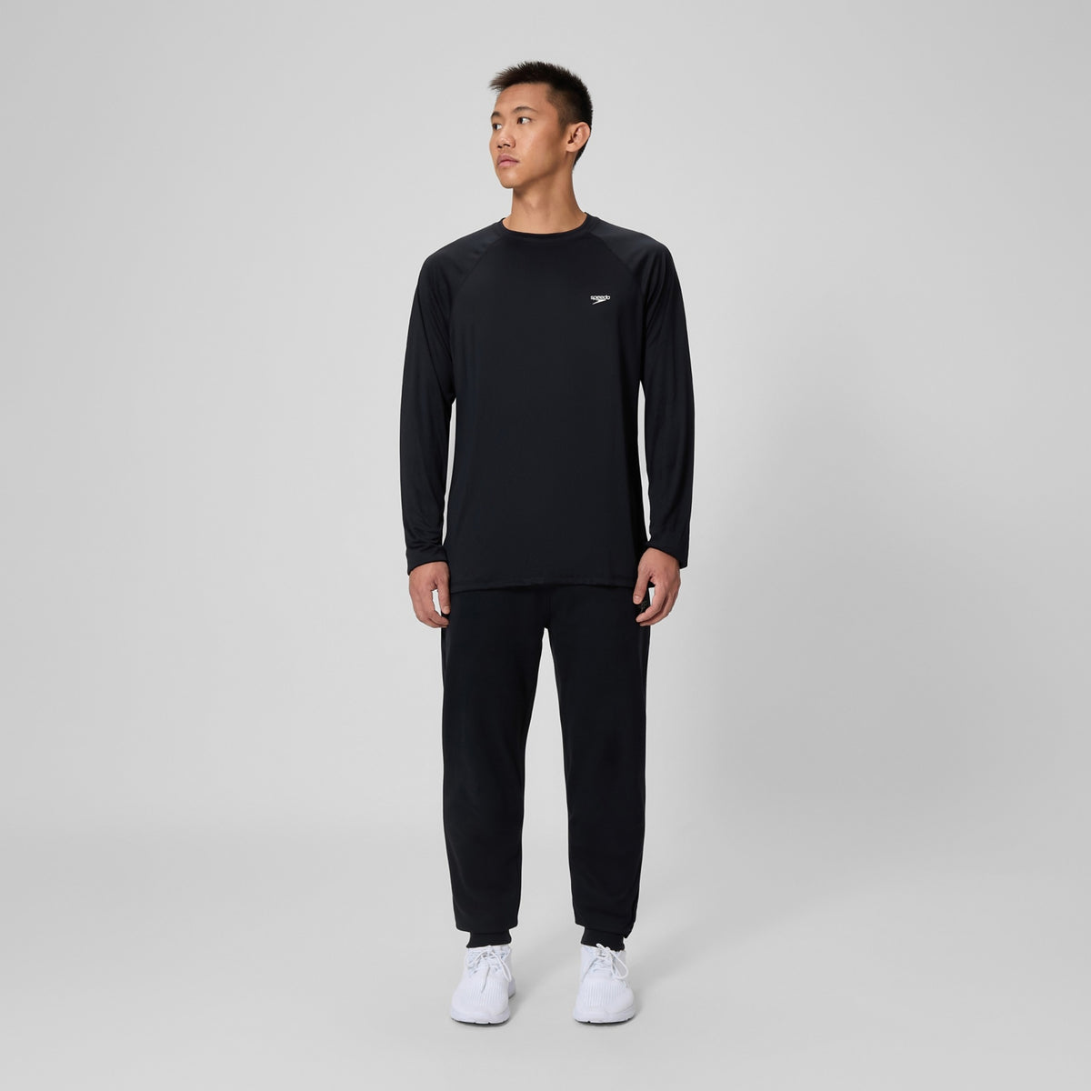 Speedo Men’s UV Easy Long Sleeve Rash Guard  Long Sleeve Rash Guard  Speedo