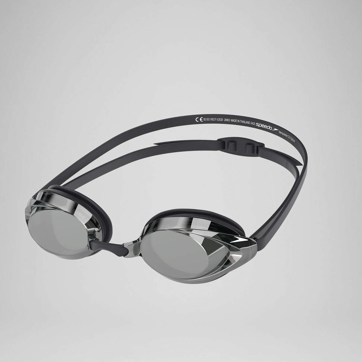 Speedo Vanquisher 2.0 Optical Mirrored Goggles – Negative Prescription  Prescription Swimming Goggles  Speedo