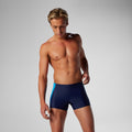 Speedo Square Leg Fitness Splice Swim Bottoms - Mens  Drag Suits  Speedo