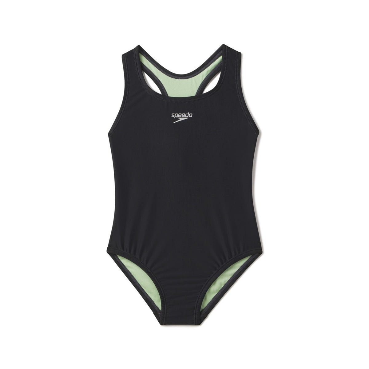 Speedo Girls’ Solid Racerback One Piece Swimsuit  Girls One Piece  Speedo