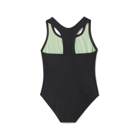 Speedo Girls’ Solid Racerback One Piece Swimsuit