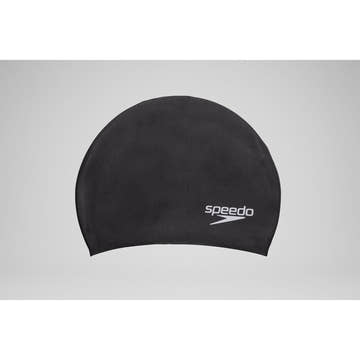 Speedo Long Hair Silicone Swim Cap  Long Hair Swim Caps  Speedo
