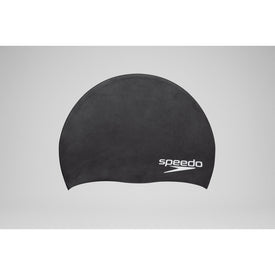 Speedo Jr. Elastomeric Solid Swim Cap  Swim Caps  Speedo