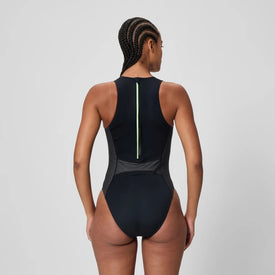 Speedo Women's Scuba Flex Hydrasuit One Piece Swimsuit  One Piece Swimsuits  Speedo