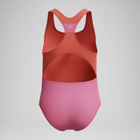 Speedo Girls Infinity Splice One Piece Swimsuit