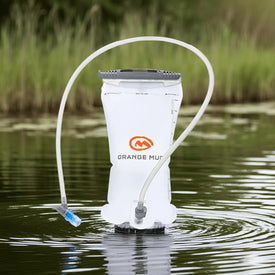 Orange Mud HydraPak Hydration Bladder, 3L Elite Shape Shift with Quick Disconnect and Blaster Valve  Hydration Bladder  Orange Mud