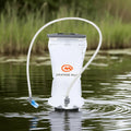 Orange Mud HydraPak Hydration Bladder, 3L Elite Shape Shift with Quick Disconnect and Blaster Valve  Hydration Bladder  Orange Mud
