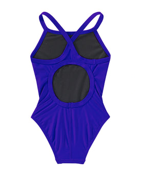 TYR Youth Solid Diamondback Girl’s Swimsuit – TYReco Fabric