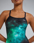 Tyr Women's Diamondfit Durafast Elite - Starborne  Swim Team Prints  Tyr
