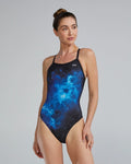 Tyr Women's Diamondfit Durafast Elite - Starborne  Swim Team Prints  Tyr