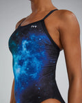 Tyr Women's Diamondfit Durafast Elite - Starborne  Swim Team Prints  Tyr