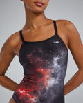 Tyr Women's Diamondfit Durafast Elite - Starborne  Swim Team Prints  Tyr