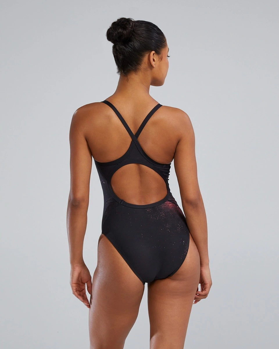 Tyr Women's Diamondfit Durafast Elite - Starborne  Swim Team Prints  Tyr