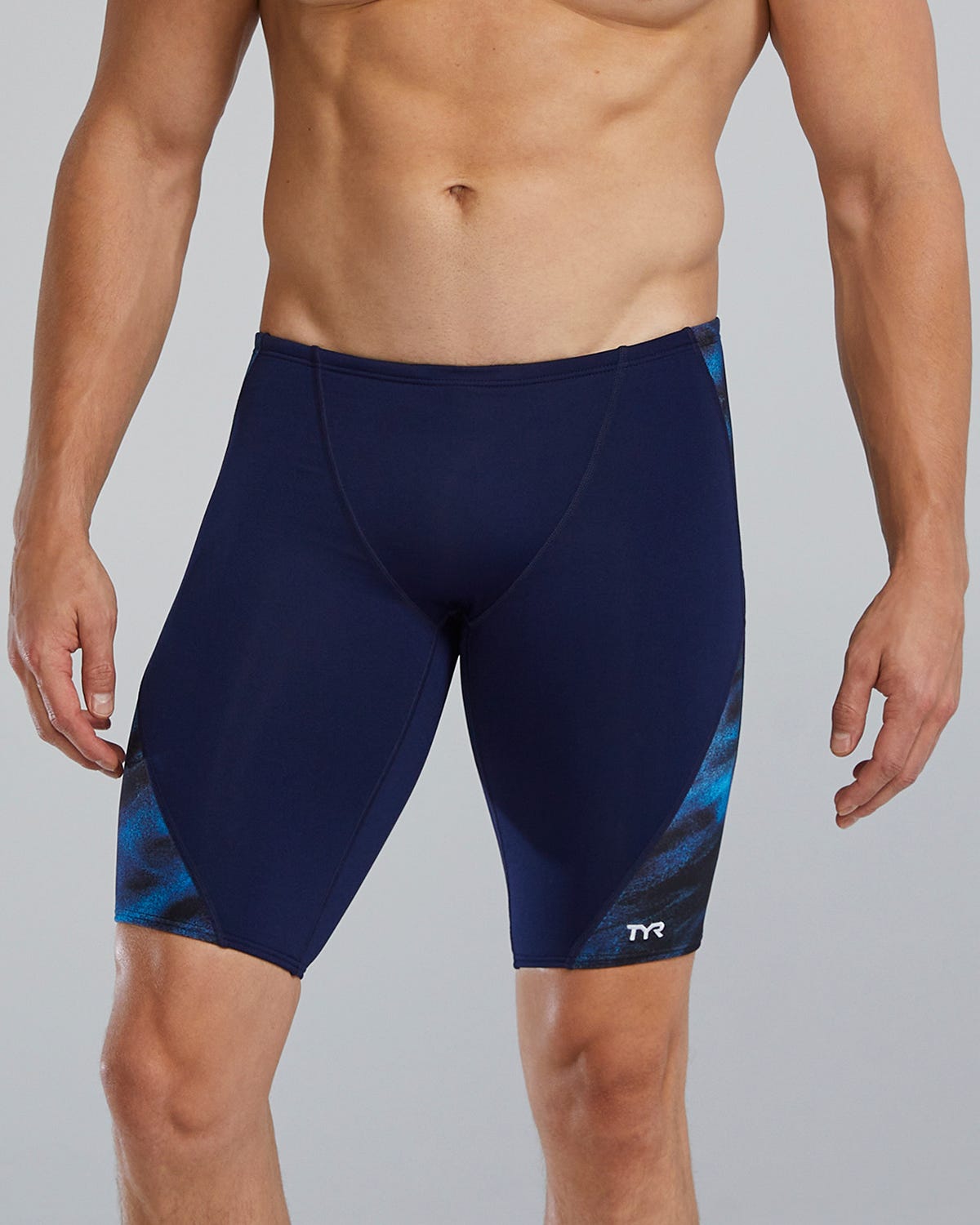 TYR Durafast Elite® Men's Blade Splice Jammer Swimsuit  Swim Team Prints  Tyr