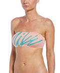 Nike Women's Multi Logo Bandeau Bikini Top  Bikini Top  Nike