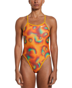 Nike Reversible Tie Back One Piece  One Piece Swimsuits  Nike