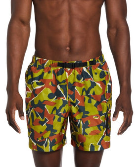 Nike Men Voyage Shred Camo Cargo 5in Volley Short  Boardshorts  Nike