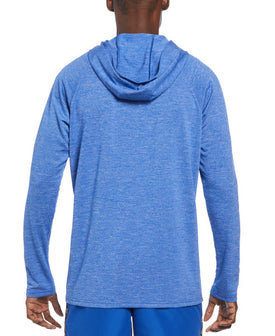 Nike Men’s Heather Long Sleeve Hooded Rash Guard Hydroguard