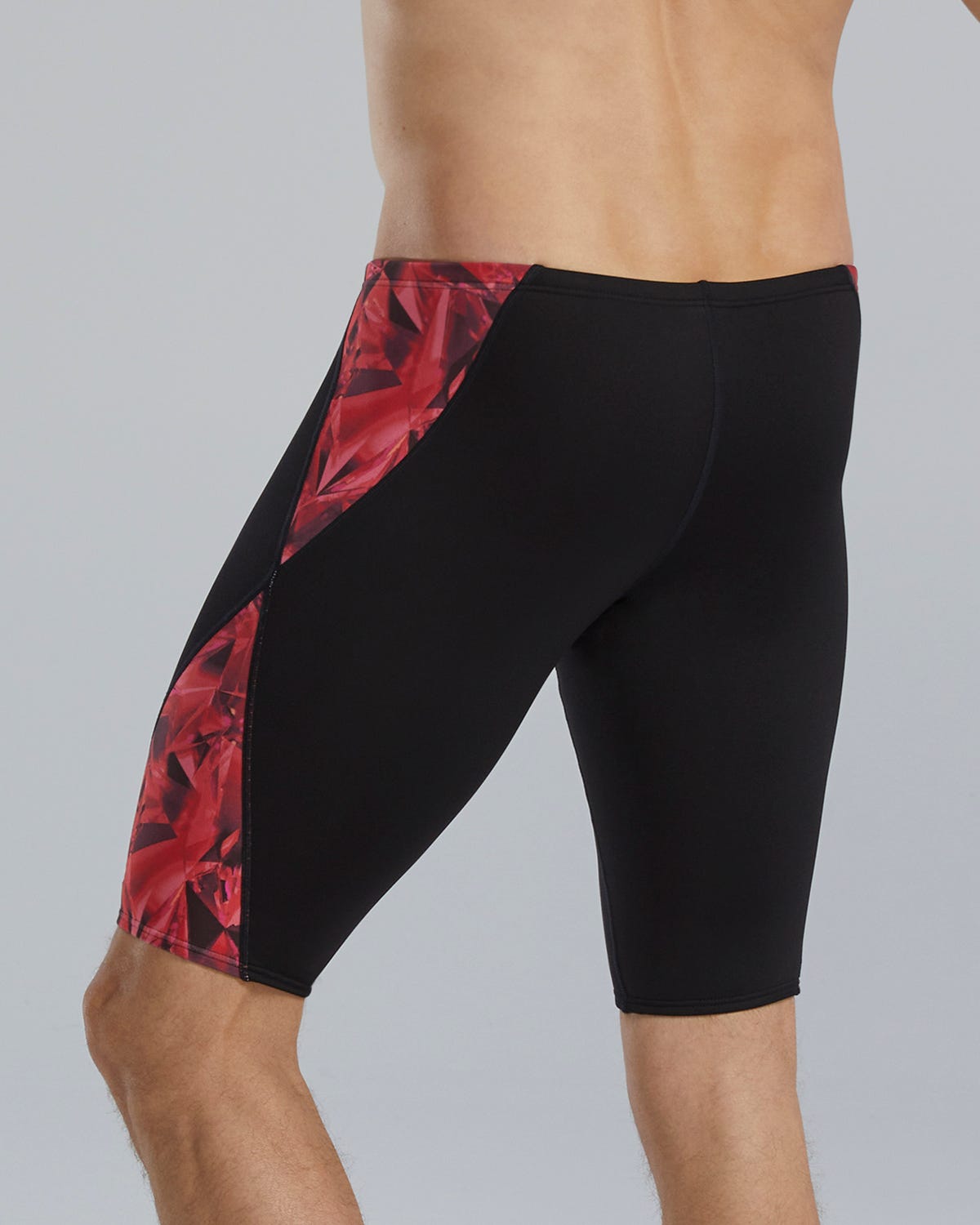 TYR Durafast Elite Men's Blade Splice Jammer Swimsuit  Swim Team Prints  Tyr