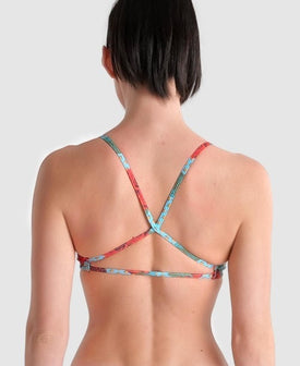 Arena Women's Bandeau Live Bikini Top  Two Piece Swimsuits  Arena