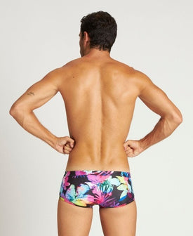 Arena Man Tropical Days Reversible Low Waist Short  Swimming Briefs for Men  Arena