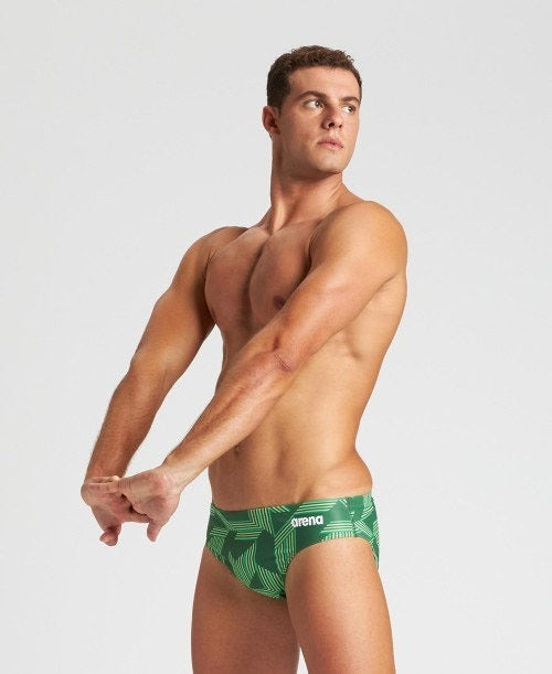 Arena Men's Puzzled Brief Extended Colors  Fall/Winter 2024 Team Prints  Arena