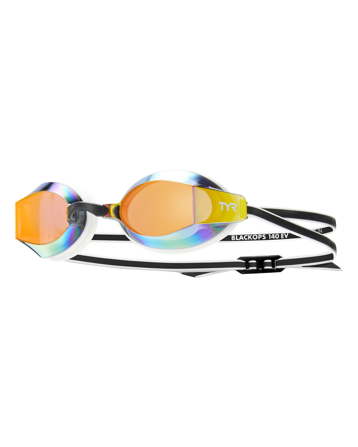 TYR Performance Goggles Blackops 140 EV Racing Mirrored  Open Water Goggles & Masks  Tyr