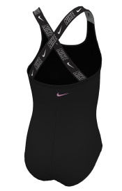 Nike Girl's Logo Tape Crossback One Piece  Girls One Piece  Nike
