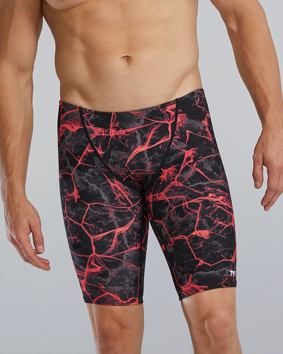 TYR Durafast Elite Men's Jammer Swimsuit - Synapse  Swim Team Prints  Tyr